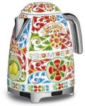 Електрическа кана Smeg - KLF03DGEU, 2400W, 1.7 l, многоцветна, Dolce & Gabbana - 2t